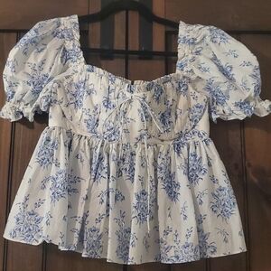 Selkie Bead and Breakfast Seashell Top Size L